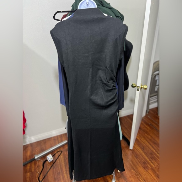 OGL Cashsoft Mockneck Sleeveless Midi Dress - Picture 5 of 6